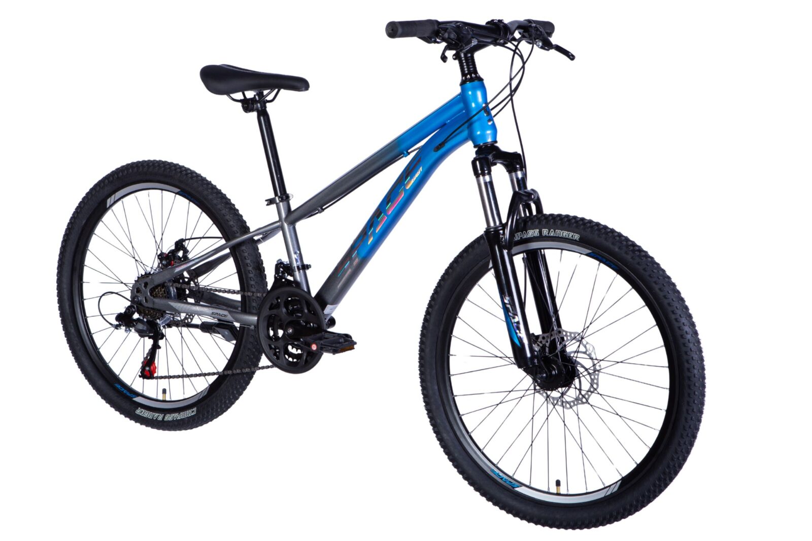 kids bike mars 24", 130 160 cm, 21 speeds, black red (copy)